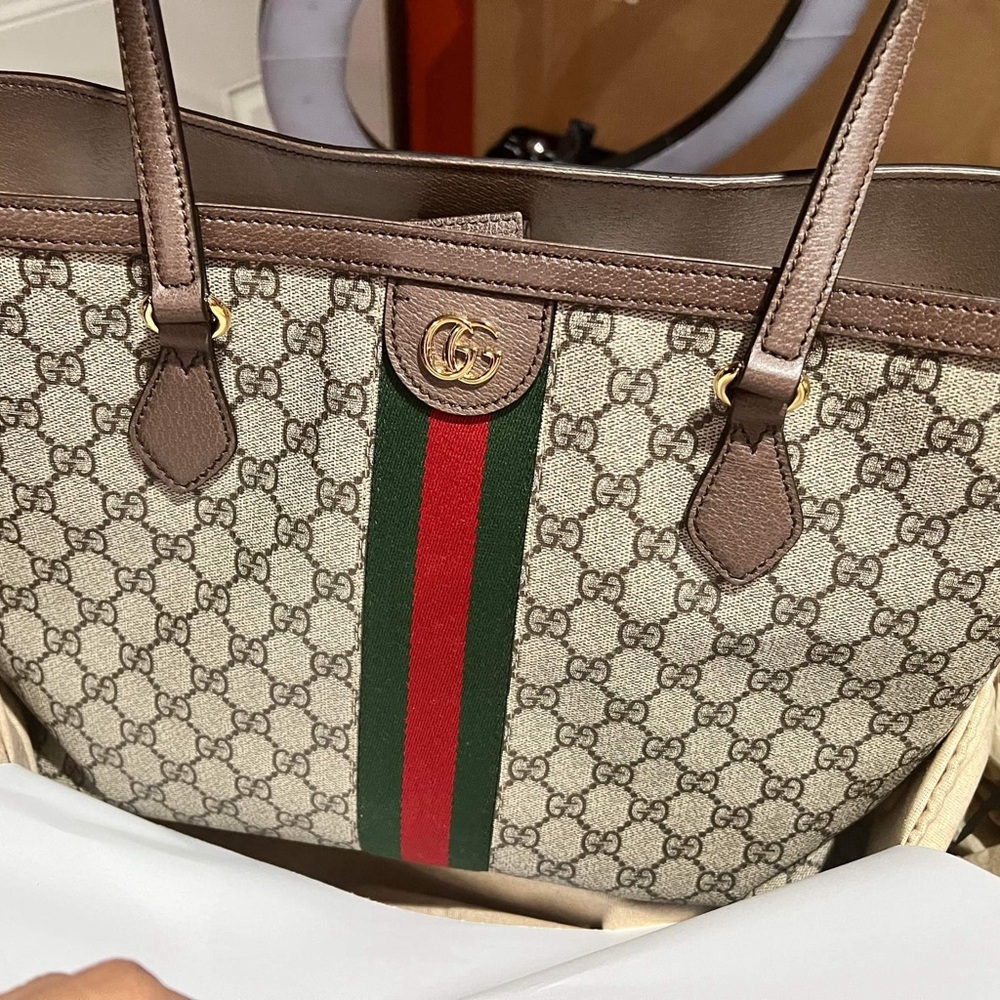 Gucci OPHIDIA MEDIUM TOTE BAG